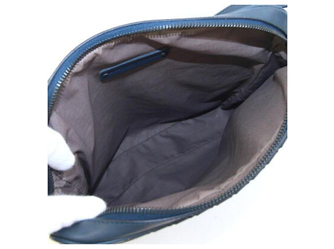 Borsa a tracolla Bottega Veneta Intrecciato Navy - vista 3