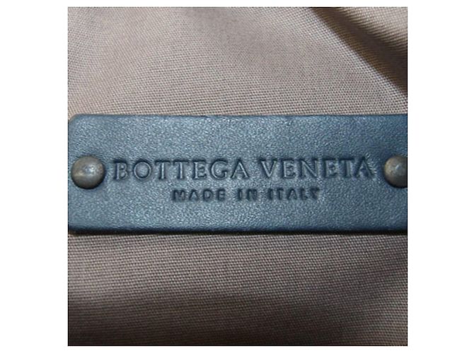 Borsa a tracolla Bottega Veneta Intrecciato Navy - vista 4