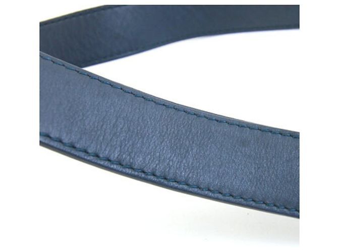 Borsa a tracolla Bottega Veneta Intrecciato Navy - vista 8