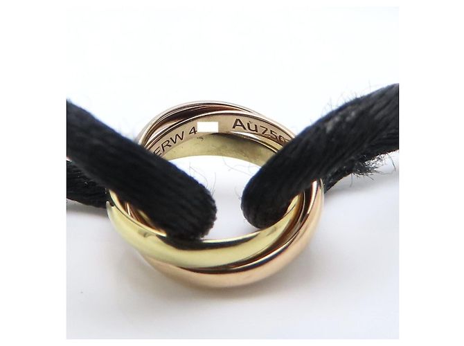 Pulseira Cartier Trinity Preto Dourado - vista 6