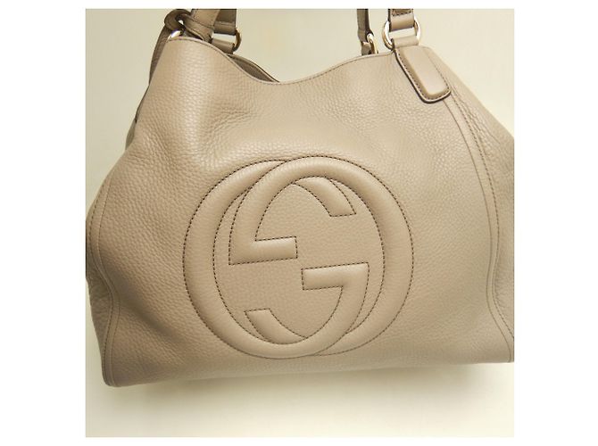 Saco Tote GUCCI Interlocking G Cinza - vista 12