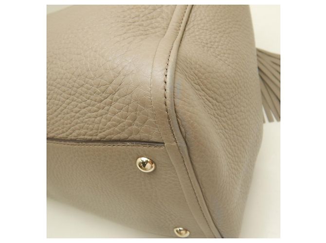 Saco Tote GUCCI Interlocking G Cinza - vista 18