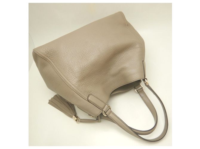 Saco Tote GUCCI Interlocking G Cinza - vista 3