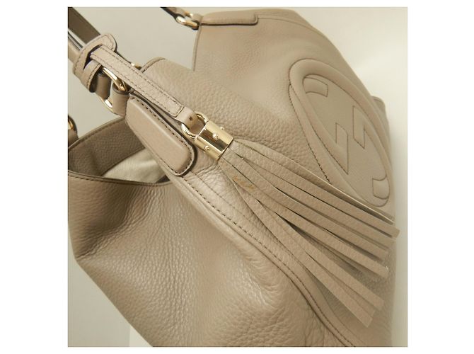 Saco Tote GUCCI Interlocking G Cinza - vista 8