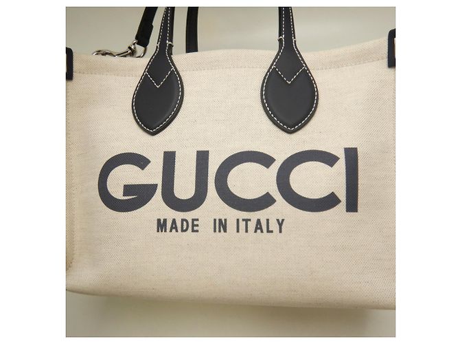 Mini Tote Bag GUCCI Collection Lido Beige - vista 6