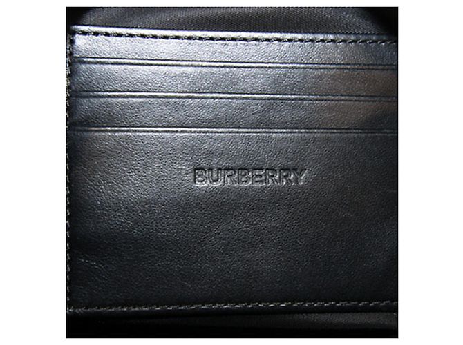 Borsa a tracolla Burberry in tela di nylon nera Nero - vista 4