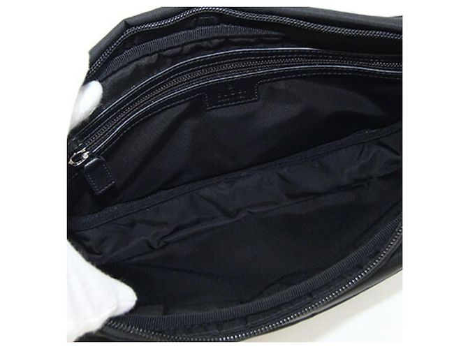 Sac crossbody Gucci Web Line 802096 Noir - vue 3