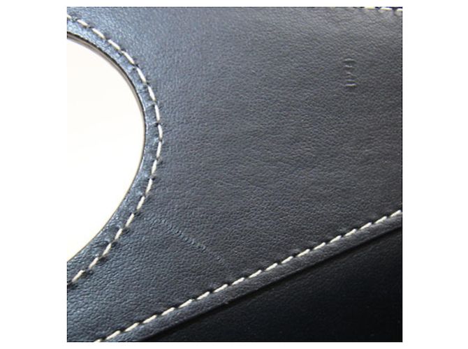 Sac à main Burberry Mini Two-Tone Marron Noir - vue 8