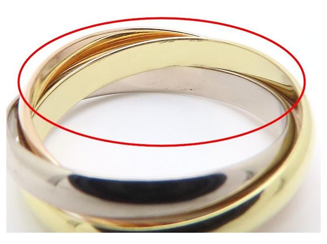 Bague Cartier Trinity - vue 9