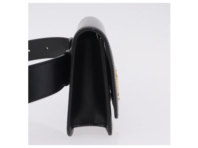Cinto Burberry TB Belt Leather Preto - vista 4