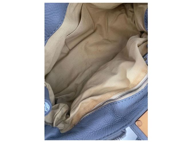 Chloé Chloe Paddington Y2K in pelle azzurra GHW Blu - vista 7