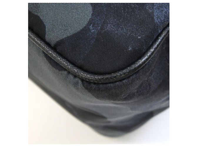 Bolsa de mão Prada 2NA819 Marrom Preto Azul marinho - vista 4