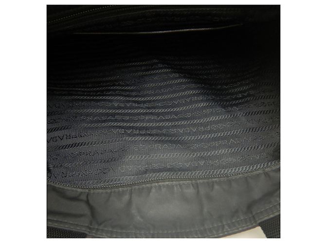 Borsa Tote Prada BN1321 VELA Nylon NERO - vista 22