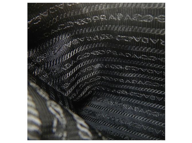 Borsa Tote Prada BN1321 VELA Nylon NERO - vista 25