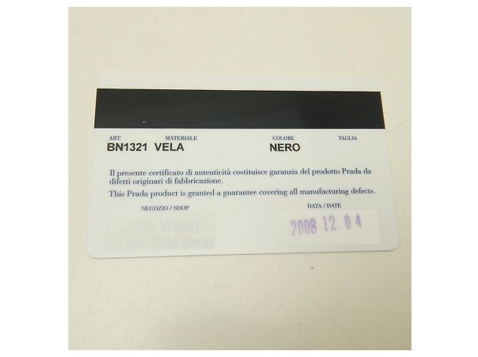 Borsa Tote Prada BN1321 VELA Nylon NERO - vista 26