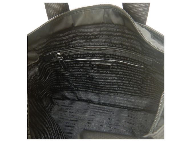 Borsa Tote Prada BN1321 VELA Nylon NERO - vista 6