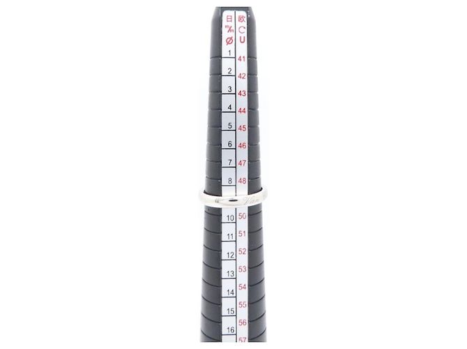 Van Cleef & Arpels Tulle Bandring aus Platin 950 - Ansicht 3