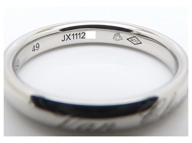 Van Cleef & Arpels Tulle Bandring aus Platin 950 - Ansicht 6