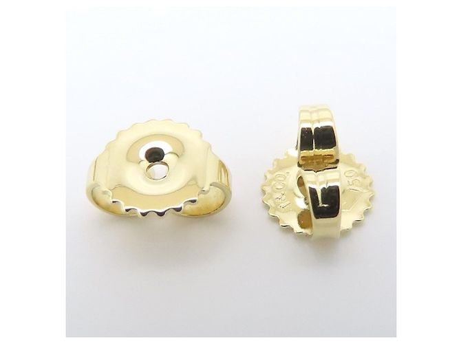 Autre Marque Orecchini a cerchio Tiffany in oro giallo 18K - vista 4