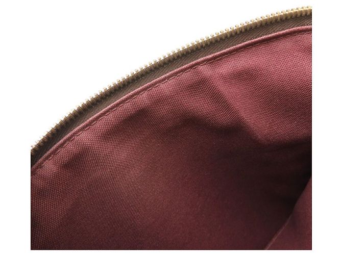Borsa Louis Vuitton Monogram Rivoli MM Marrone - vista 11