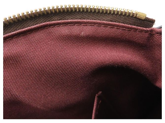 Borsa Louis Vuitton Monogram Rivoli MM Marrone - vista 12