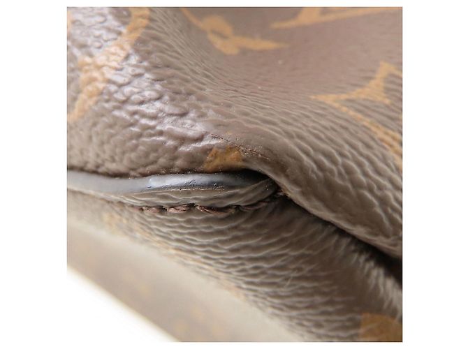 Borsa Louis Vuitton Monogram Rivoli MM Marrone - vista 16