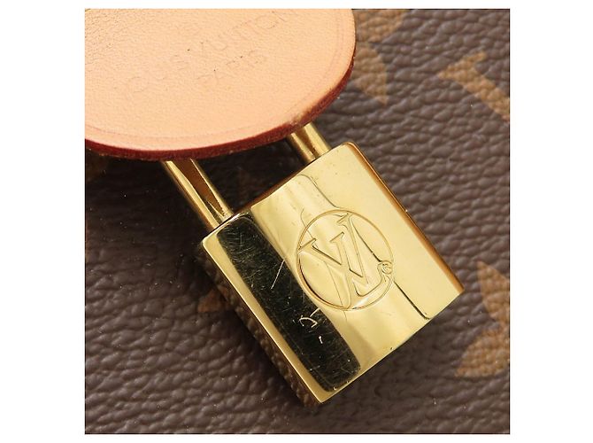 Borsa Louis Vuitton Monogram Rivoli MM Marrone - vista 19