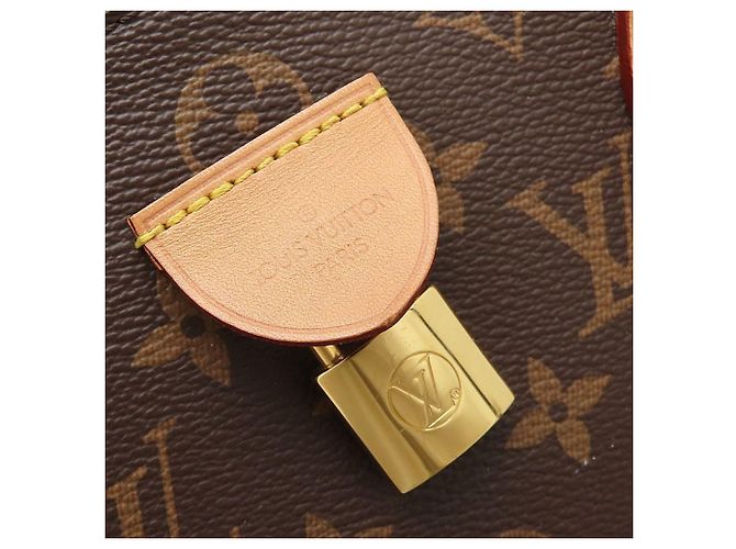 Borsa Louis Vuitton Monogram Rivoli MM Marrone - vista 20