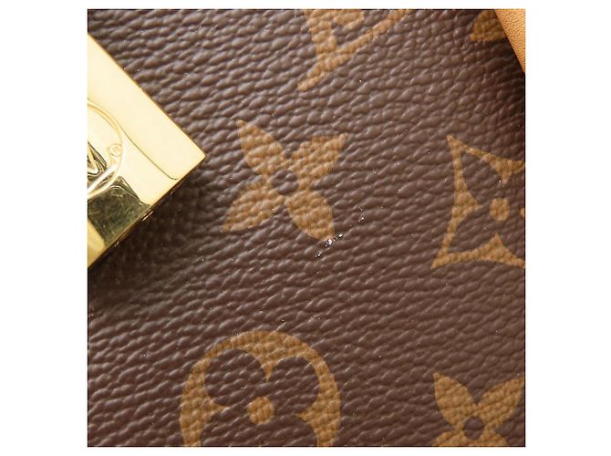 Borsa Louis Vuitton Monogram Rivoli MM Marrone - vista 21