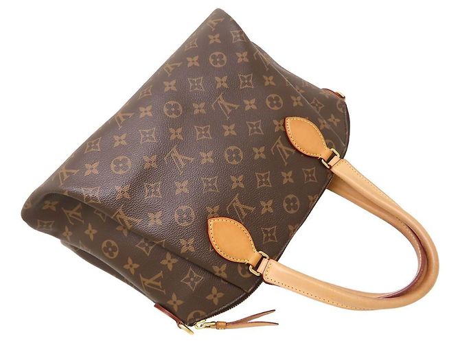 Borsa Louis Vuitton Monogram Rivoli MM Marrone - vista 5