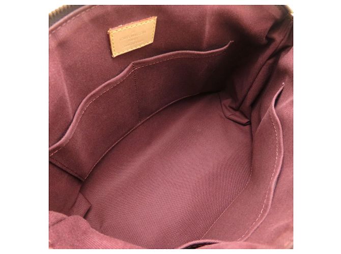 Borsa Louis Vuitton Monogram Rivoli MM Marrone - vista 6