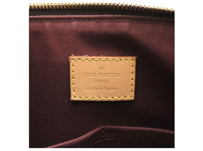 Borsa Louis Vuitton Monogram Rivoli MM Marrone - vista 7
