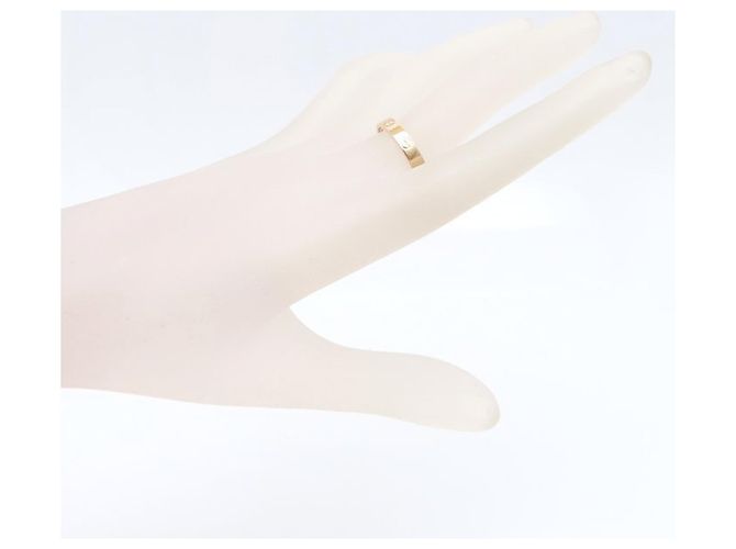 Bague Mini Love Cartier en or rose 18K - vue 6