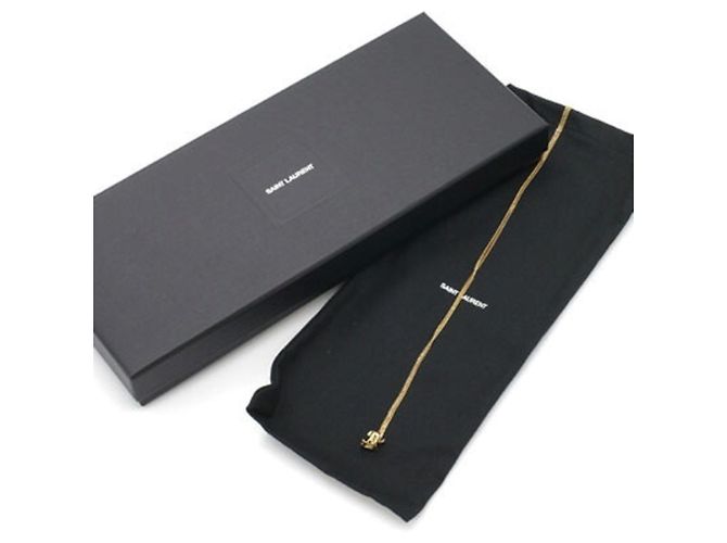 Yves Saint Laurent Monogram Twist Halskette Golden - Ansicht 6
