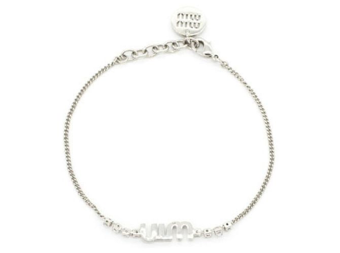 Bracelet à breloques argenté Miu Miu - vue 2