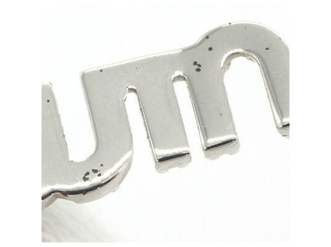 Bracelet à breloques argenté Miu Miu - vue 4
