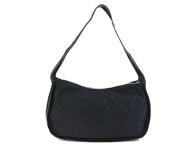 Bolsa Prada em nylon e couro preto - vista 2