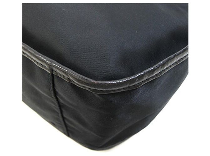 Bolsa Prada em nylon e couro preto - vista 5