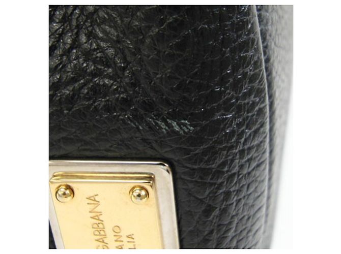 Dolce & Gabbana Soft Sicily Handtasche Schwarz - Ansicht 4
