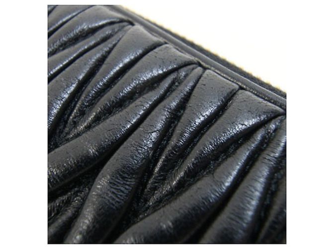 Borsa a tracolla Miu Miu Matelassé in pelle nera Nero - vista 6