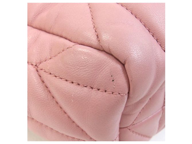 Bolsa Tiracolo Miu Miu em Couro Rosa - vista 3