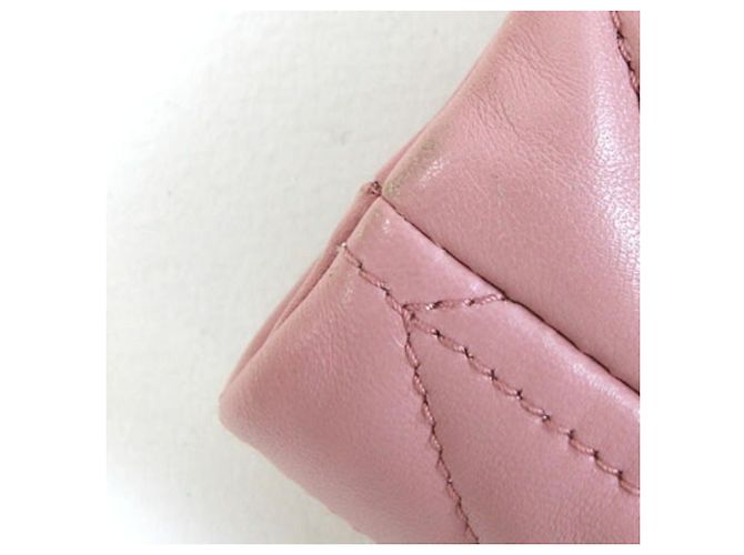 Bolsa Tiracolo Miu Miu em Couro Rosa - vista 6