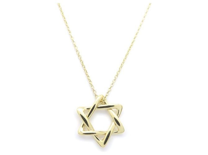 Autre Marque Collar Estrella de David Tiffany & Co. en oro amarillo 18K - vista 2