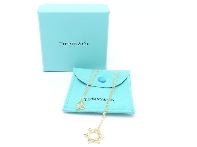 Autre Marque Collar Estrella de David Tiffany & Co. en oro amarillo 18K - vista 4