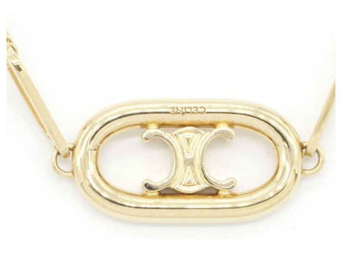 Céline Collier avec pendentif Triomphe doré Celine - vue 2