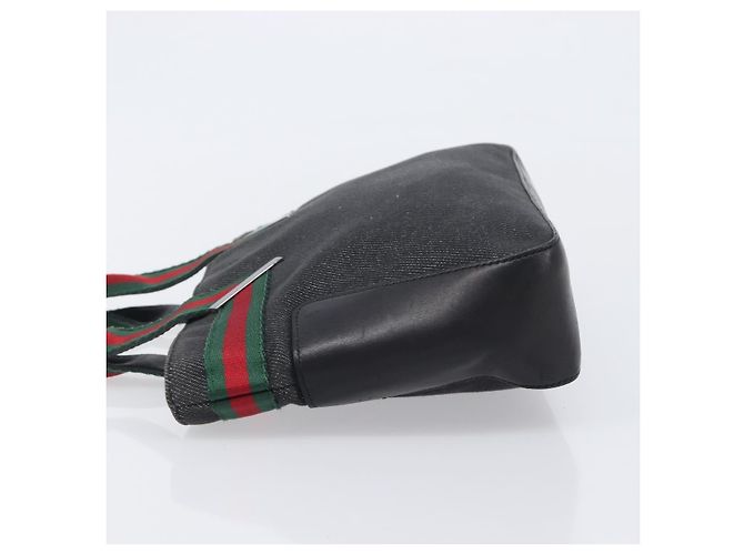 Gucci Sherry Line Tote Canvas Schwarz - Ansicht 4