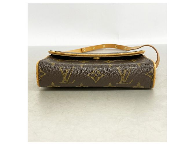 Louis Vuitton Monogram Pochette Florentine Fanny Pack Castaño - vista 3