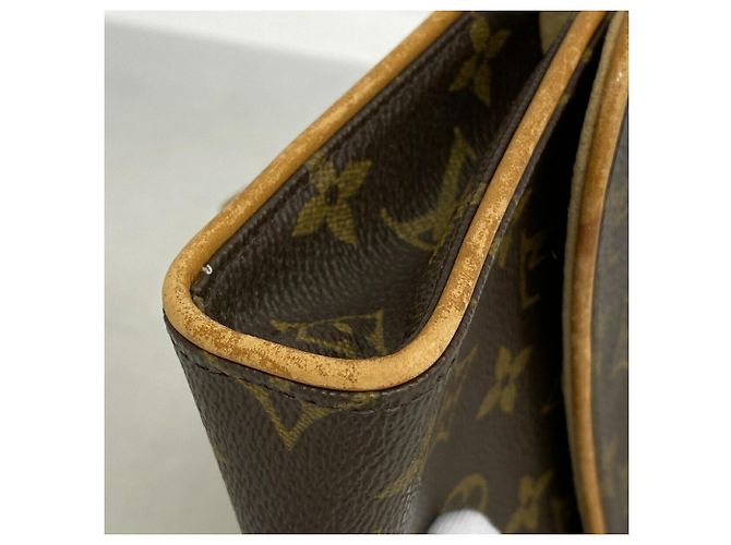 Louis Vuitton Monogram Pochette Florentine Fanny Pack Castaño - vista 6