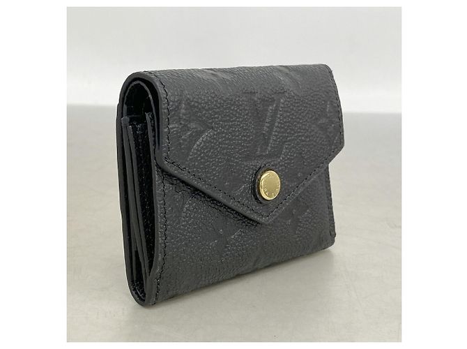 Louis Vuitton Tri-fold Wallet Monogram Empreinte Portefeuille Zoe Black - view 2