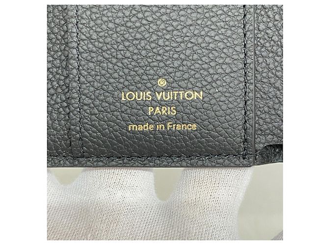 Louis Vuitton Tri-fold Wallet Monogram Empreinte Portefeuille Zoe Black - view 4